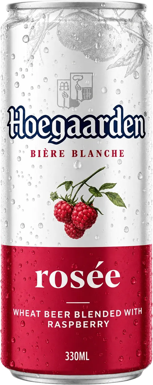 Hoegaarden Rosée, Can 250ml · Case of 24